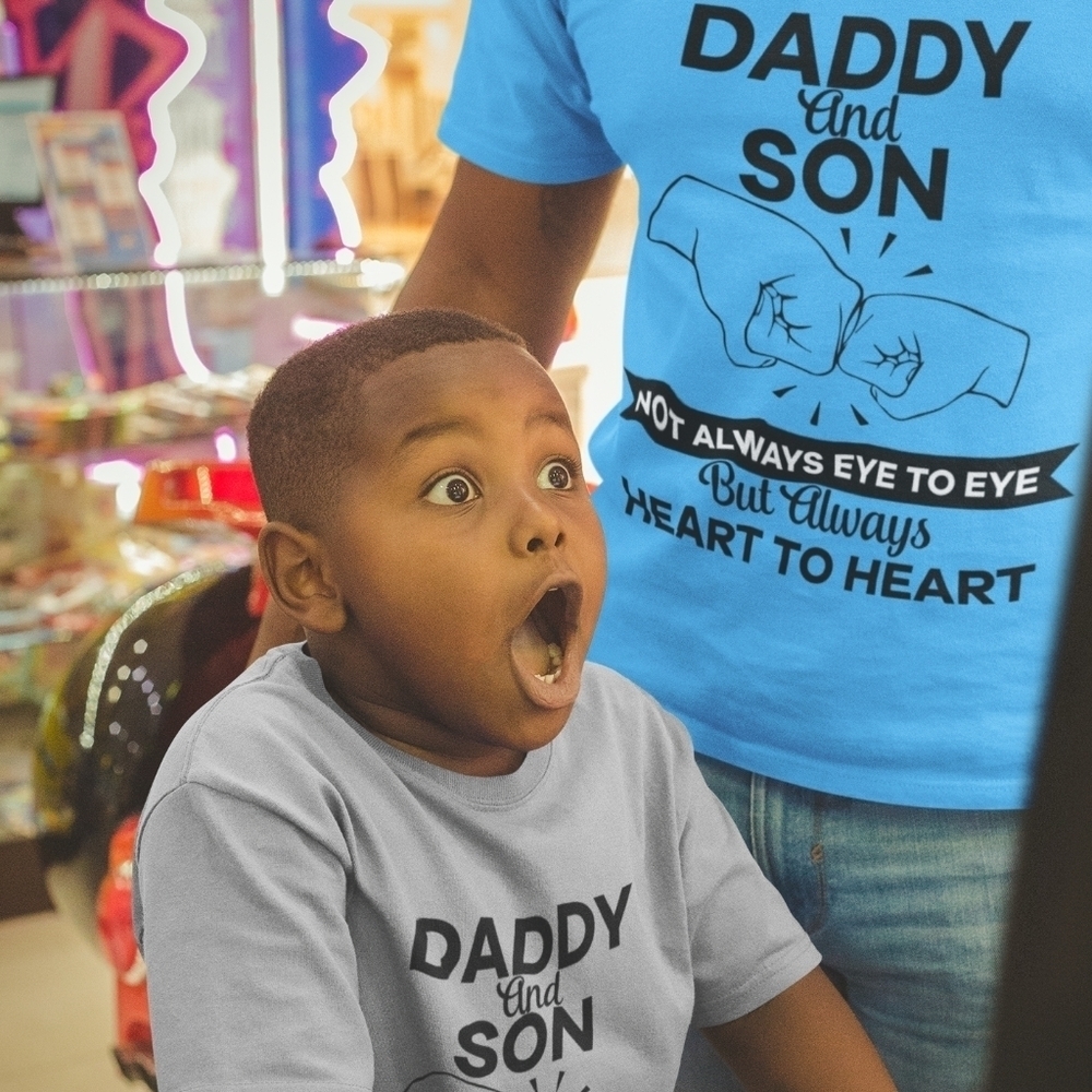 Daddy and Son Kids Tee‎